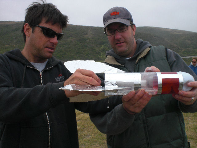 Rocket Assembly at the Beach
