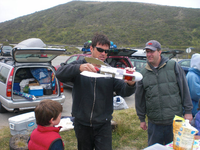 Rocket Assembly at the Beach
