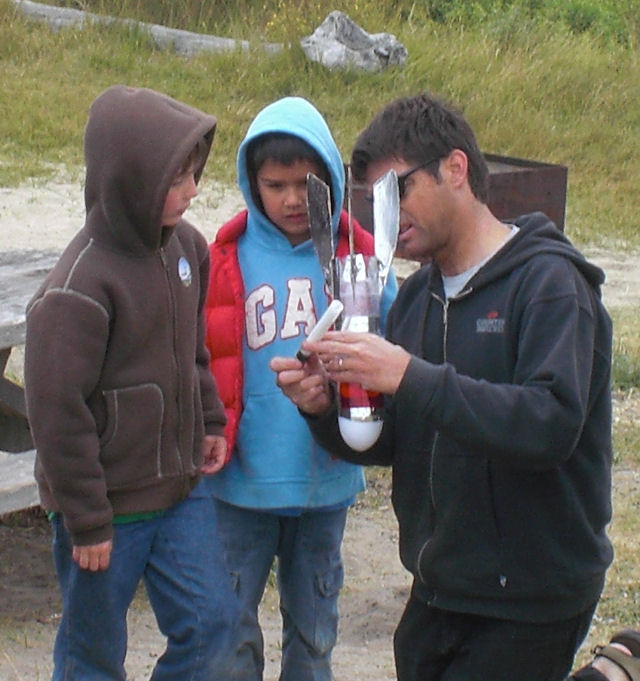 Rocket Assembly at the Beach
