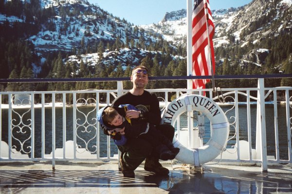 Riding the Tahoe Queen
