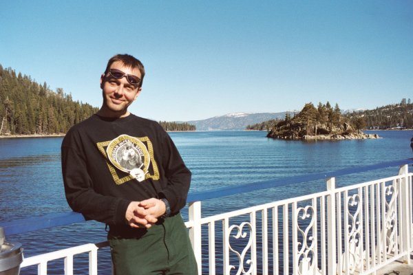 Rik Cruising at Emerald Bay
